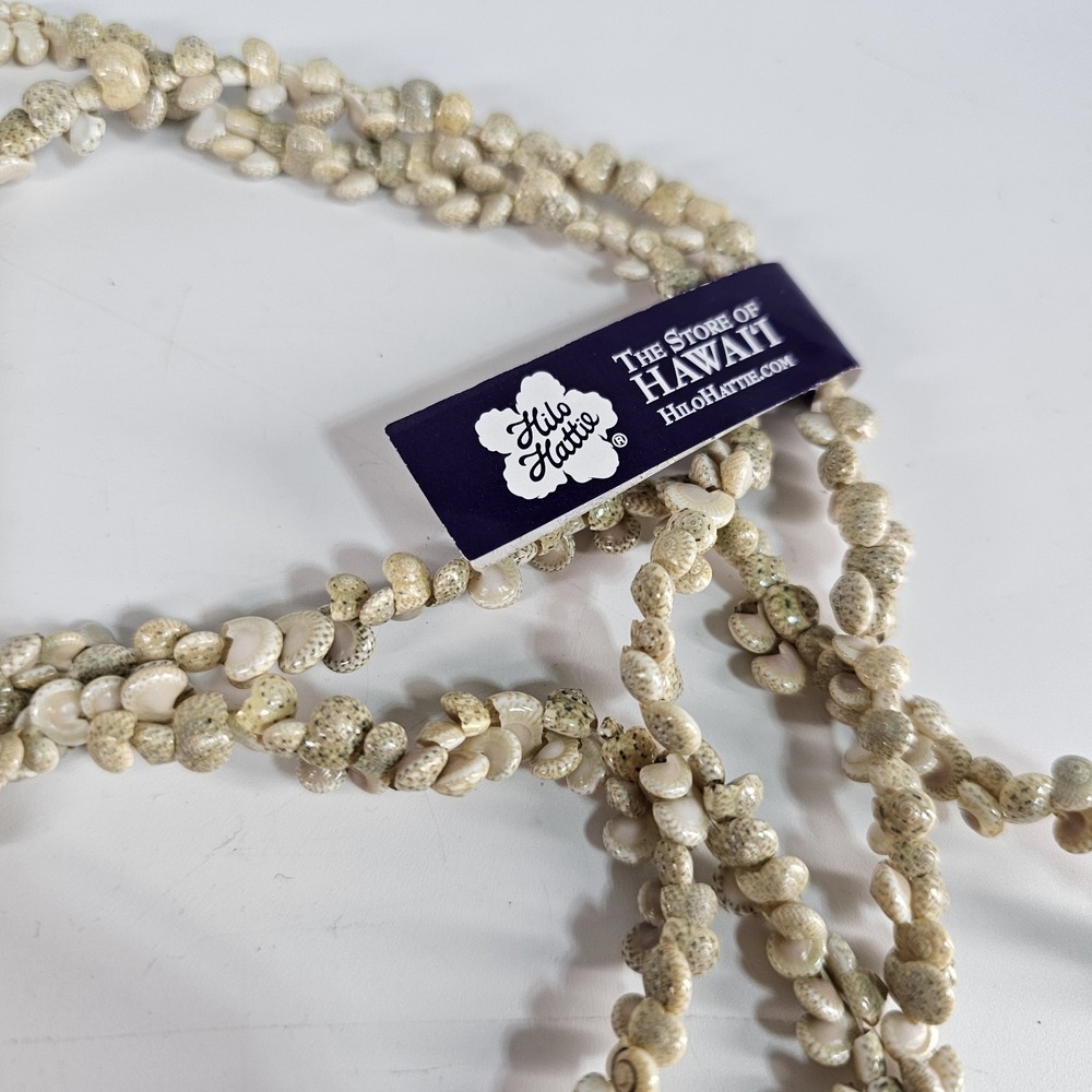 Hawaiian NWT Shell 36" x2 Necklace Hilo Hattie Store Hawaii Aloha Polynesian
